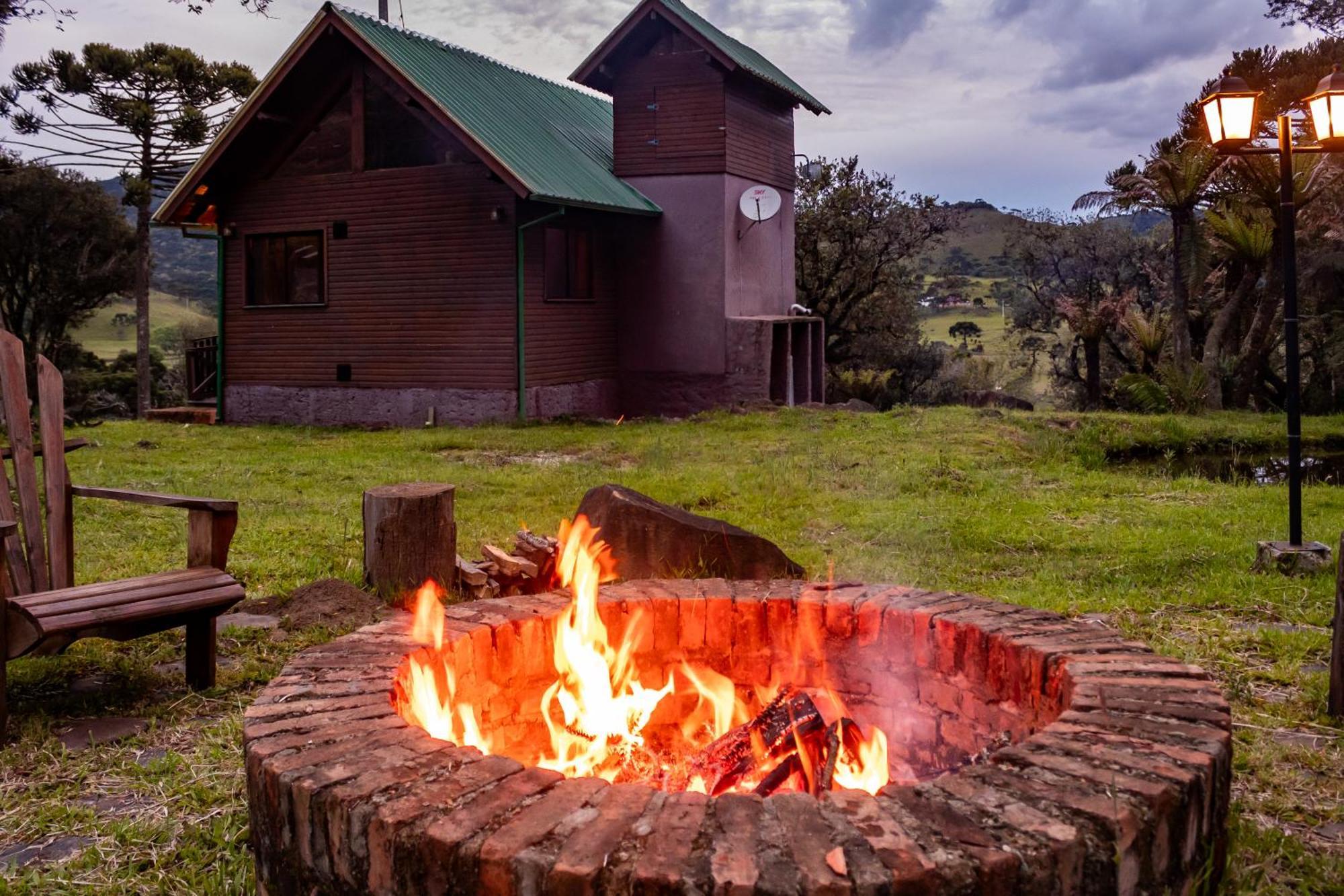 Casas Rainha Da Serra 01 E 02 Dorm Com Cozinha E Fogo De Chao Urubici Exterior foto