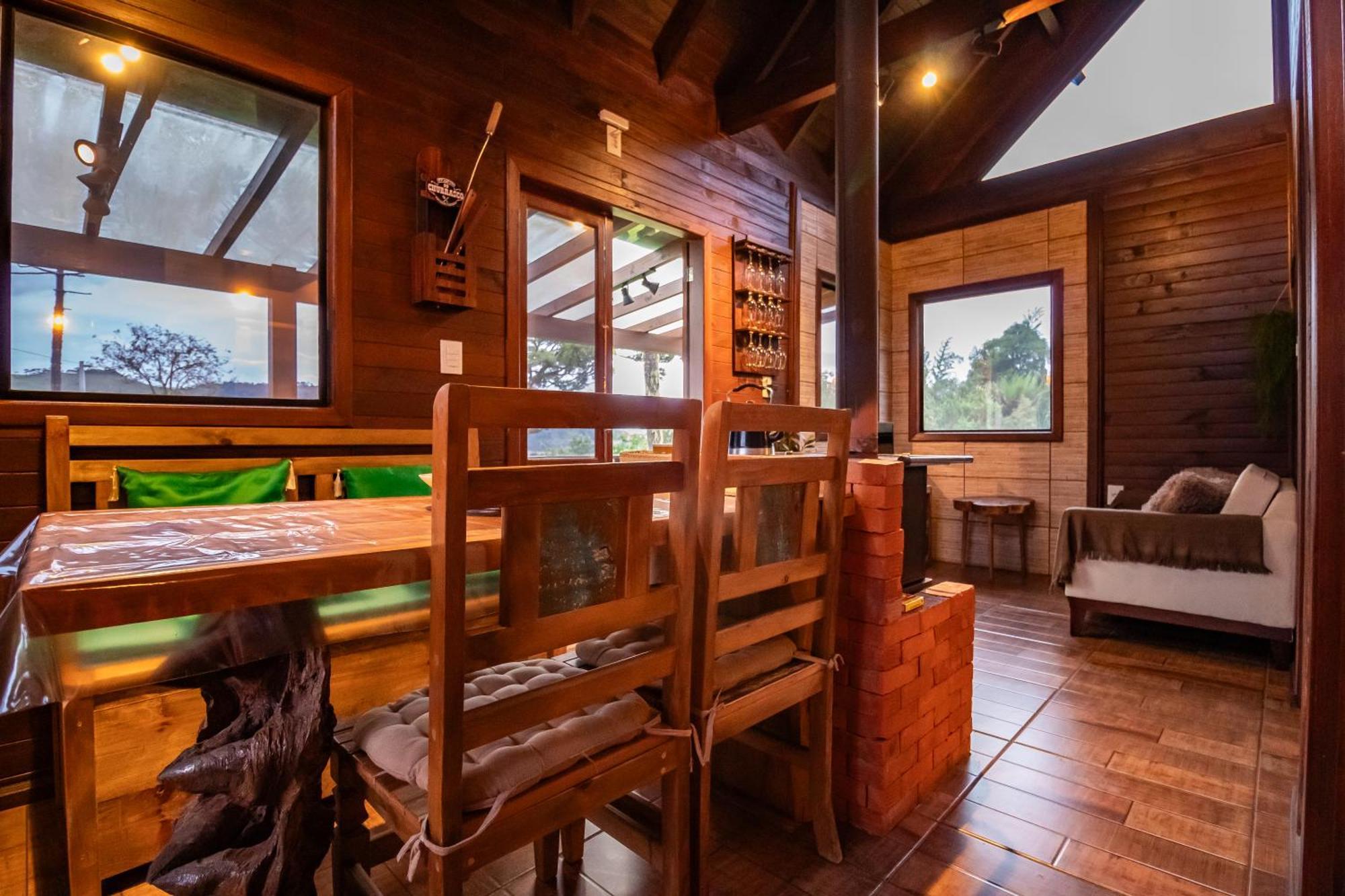Casas Rainha Da Serra 01 E 02 Dorm Com Cozinha E Fogo De Chao Urubici Exterior foto
