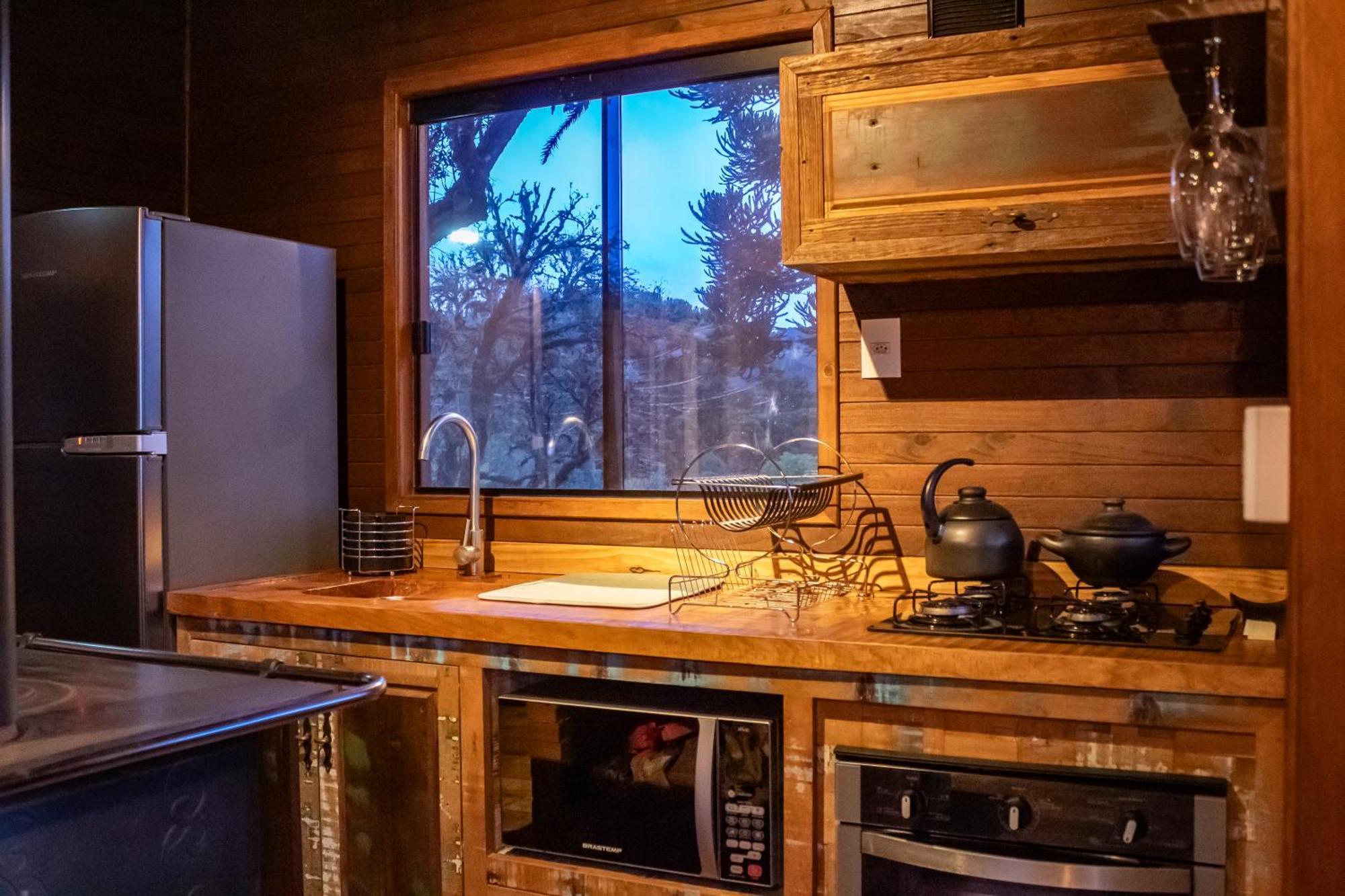 Casas Rainha Da Serra 01 E 02 Dorm Com Cozinha E Fogo De Chao Urubici Exterior foto